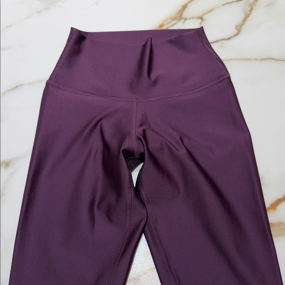 Alo yoga High-Waist Plum Leggings XXS - Picture 3 of 5